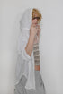 WOOD BUTTON CHILL OUT HOODIE -WHITE-